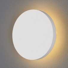 Γύψινη Απλίκα Τοίχου LED 5W 230V Έμμεσου φωτισμού Στρογγυλή 21-11026